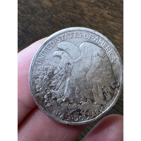 1936 Walking Liberty Half Dollar 90% Silver Very Fine VF See Pics 12 - Picture 16 of 16